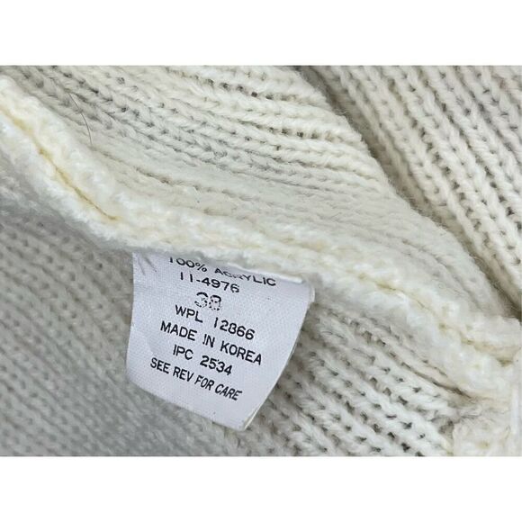 Pompom creamy quirky pockets mock collar size 38 - Picture 7 of 16